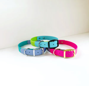 Two Tone Biothane Collars